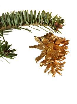 pinecone tree decoration